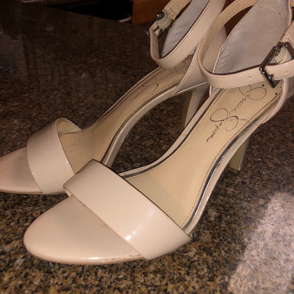 Cute open till four inch heels